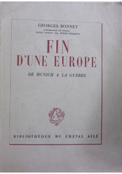 Fin D'une Europe, 1948 r.