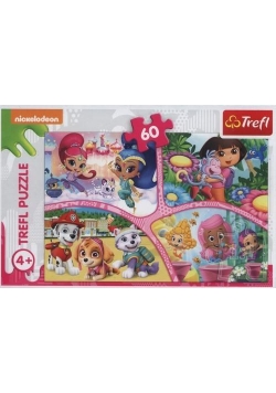 Puzzle 60 Najlepsi przyjaciele na zawsze TREFL