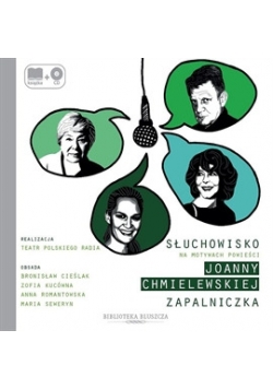 Słuchowisko na motywach powieści Joanny Chmielewskiej zapalniczka CD, nowa
