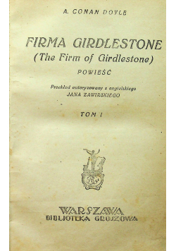 Firma Girdlestone 3 tomy / Tragedja Koroska 1921 r.