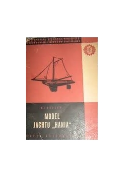 Model Jachtu "Hania"