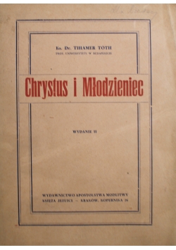 Chrystus i Młodzieniec wydanie II 1948 r.