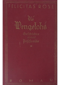 Die Wengelohs, 1929 r.