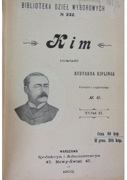 K i M, 1902 r.