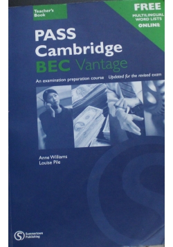 Pass Cambridge BEC Vantage Teachers Book