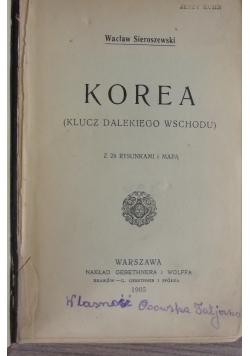 Korea (klucz dalekiego wschodu), 1905 r.