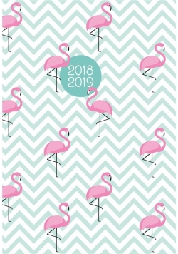 Kalendarz tygodniowy B6 2018-2019 Flamingi ALBI