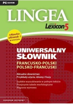 Lingea Lexicon 5. Uniwersalny słownik fra-pol-fra