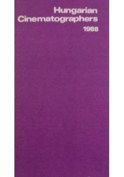 Hungarian Cinematographers 1988