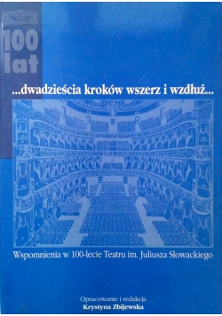 ... dwadzieścia kroków wszerz i wzdłuż...+ autograf Zbijewskiej