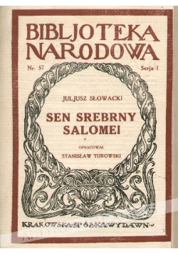 Sen srebrny Salomei, 1923 r