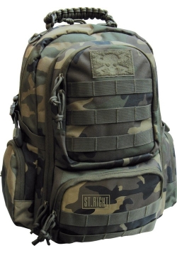 Plecak 4-komorowy BP36 Military Woodland Camo