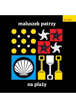 Maluszek patrzy. Na plaży