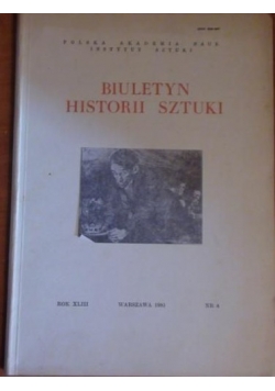 Biuletyn historii sztuki nr 4