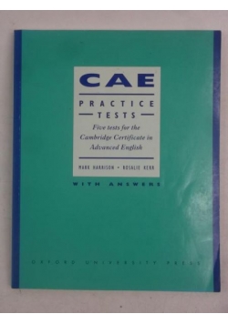CAE. Practice Tests