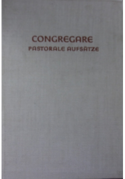 Congregate pastorale aufsatze