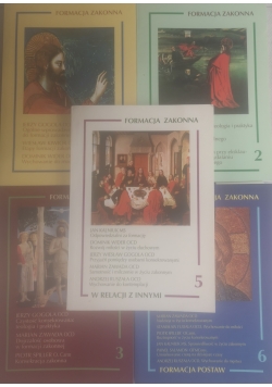 Formacja zakonna, zestaw 5 książek
