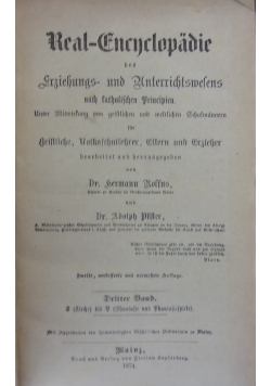 Real-Encyclopadie ,1874