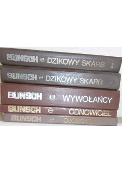 Karol Bunsch, 5 książek