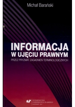 Informacja w ujęciu prawnym NOWA