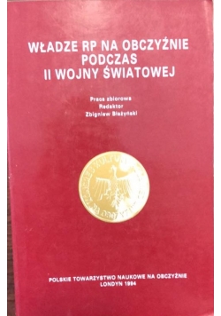 Błażyński WŁADZE RP NA OBCZYŹNIE TOM I