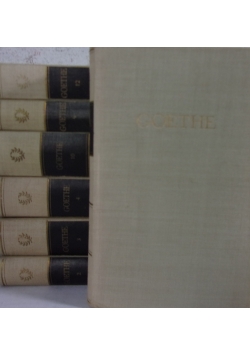 Goethes Werke, zestaw 7 książek