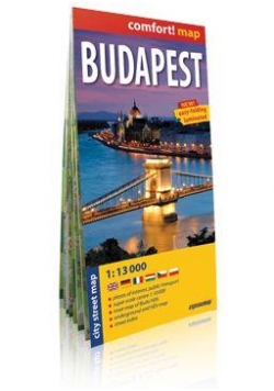 Comfort!map Budapest 1:13 000 plan miasta