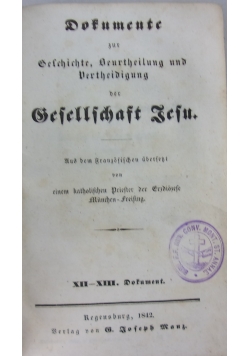 Sesellschaft Tesn, 1842 r.
