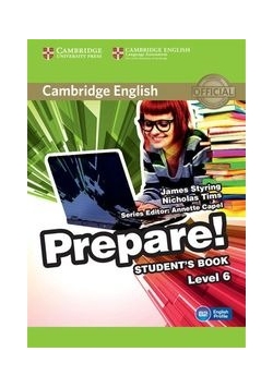 Cambridge English Prepare! 6 Student's Book, Nowa