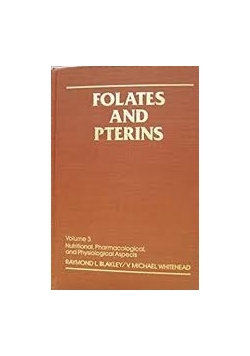 Folates and pterins, volume 3