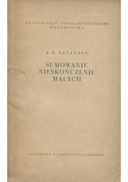 Sumowanie nieskończenie małych