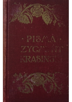 Pisma Zygmunta Krasińskiego, 1904 r.