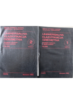 Uniwersalna Klasyfikacja Dziesiętna 2 części