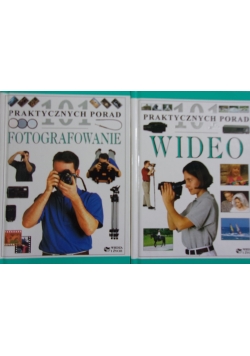 101 praktycznych porad Wideo / Fotografowanie,zestaw dwóch książek