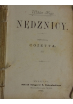 Nędznicy, 1900 r.