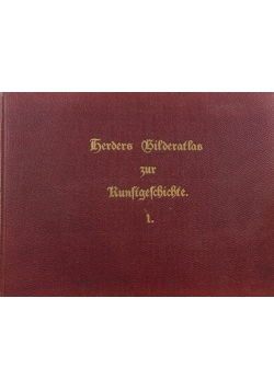 Atlas Herder Histoire de L'art, 1906 r.