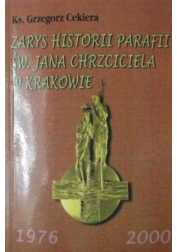 Zarys historii parafii św. Jana Chrzciciela w Krakowie, autograf