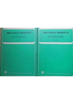 Breviarium Missionum,Tom I do II