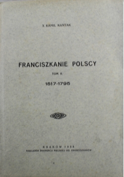 Franciszkanie polscy 1938 r