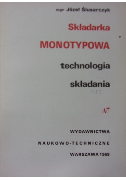 Składarka monotypowa