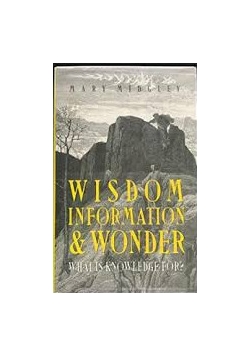 Wisdom information & wonder