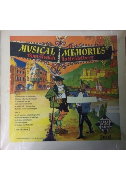 Musical memories from Munich to Heidelberg, płyta winylowa