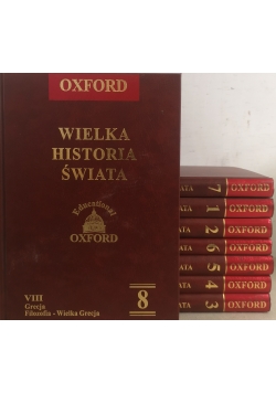 Wielka Historia Świata tom 1 do 8