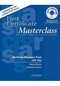 First Certificate Masterclass: Workbook Resource Pack with Key