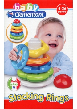 Kolorowa wieża Baby Clementoni