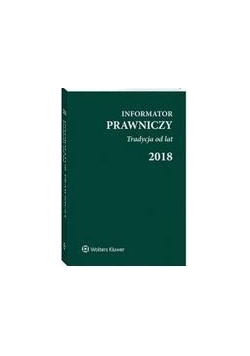 Informator Prawniczy 2018 B6 - zielony