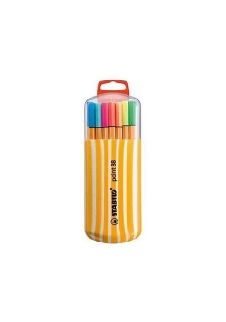 Cienkopis Stabilo point88 20 kolorów w etui