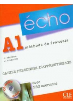 Echo A1 cahier personnel d'apperentissage CLE