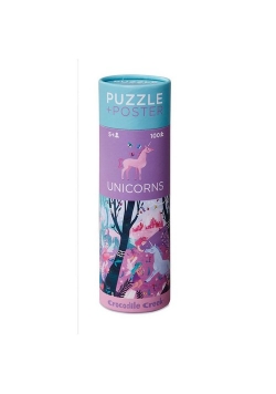 Puzzle w tubie 100 Jednorożec