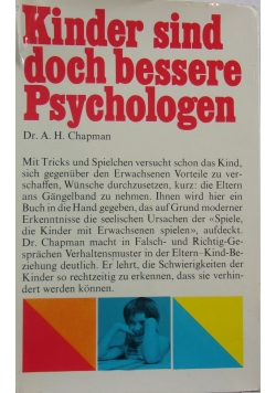 Kinder sind doch bessere Psychologen